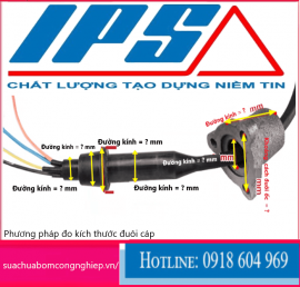 IPS TRIỂN KHAI THAY DÂY NGUỒN MÁY BƠM CHÌM TẠI KCN PHÚC ĐIỀN – HẢI DƯƠNG.