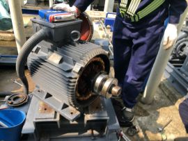 CÁCH KIỂM TRA TRỤC ĐỘNG CƠ ĐIỆN MÁY BƠM.