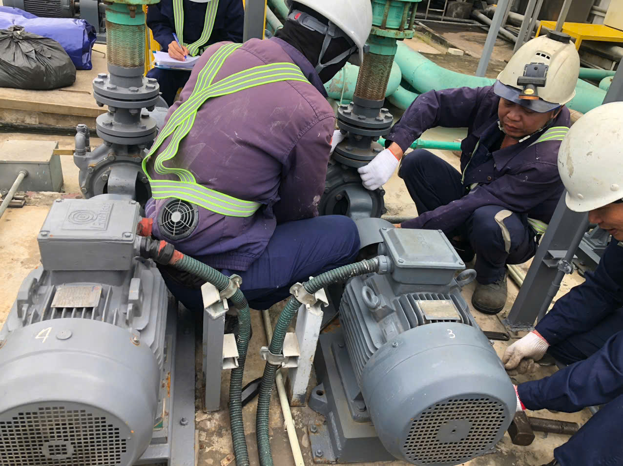 IPS KIỂM TRA VÀ XỬ LÝ ĐỘNG CƠ MÁY BƠM BỊ RUNG NHƯ THẾ NÀO?