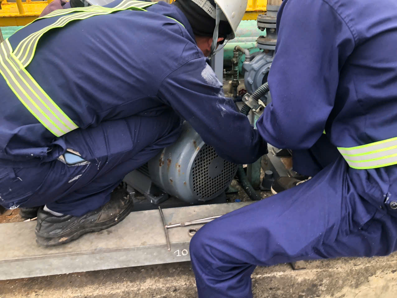 QUY TRÌNH TIẾP NHẬN VÀ SỬA CHỮA MÁY BƠM CÔNG NGHIỆP TẠI IPS.