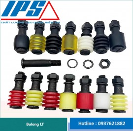 Bulong cao su khớp nối giảm chấn LT M16*24*105