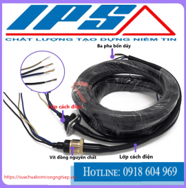 NHỮNG LỖI THƯỜNG GẶP Ở DÂY NGUỒN MÁY BƠM CHÌM VÀ CÁCH SỬA CHỮA.