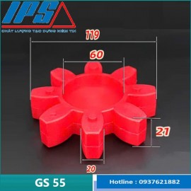 Vòng đệm giảm chấn GS55 (98ShA) khớp nối Rotex KTR