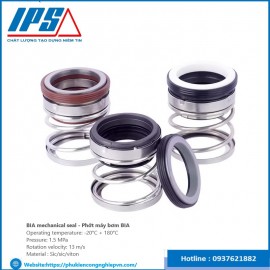 Phớt máy bơm mã BIA , phớt lò xo cao - Mechanical seal R-BIA