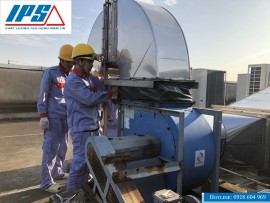 IPS  SỬA CHỮA  QUẠT CÔNG NGHIỆP CHO CÁC NHÀ MÁY NHẬT BẢN