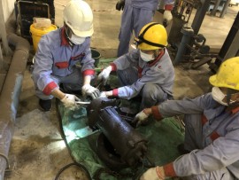 SỬA CHỮA BƠM CHÌM NƯỚC THẢI TẠI MIỀN BẮC.