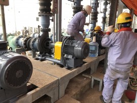 KHẢO SÁT SỬA CHỮA BƠM CHILLER.