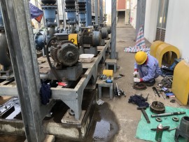 SỬA CHỮA MÁY BƠM NƯỚC THÁP GIẢI NHIỆT.