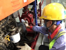 CÁCH LẮP ĐẶT, CĂN CHỈNH BƠM CHỮA CHÁY DIESEL.