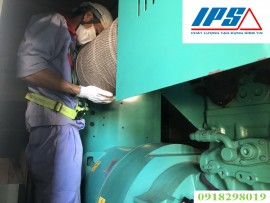 BẢO TRÌ, SỬA CHỮA MÁY PHÁT ĐIỆN TẠI KHU CÔNG NGHIỆP CHÂU SƠN HÀ NAM.