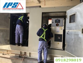 KIỂM TRA, SỬA CHỮA MÁY PHÁT ĐIỆN TẠI KHU CÔNG NGHIỆP QUANG CHÂU.