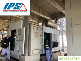 CHỮA MÁY PHÁT ĐIỆN TẠI KHU CÔNG NGHIỆP ĐỒNG VĂN II HÀ NAM.