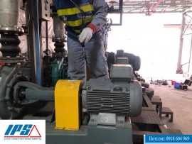SỬA CHỮA MÁY BƠM BỊ HỎNG ĐỘNG CƠ TẠI KCN THĂNG LONG II.