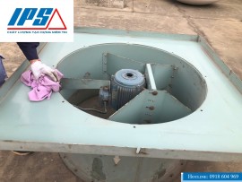 VỆ SINH VÀ PHỤC HỒI HIỆU SUẤT QUẠT CÔNG NGHIỆP TRONG NHÀ MÁY NHẬT BẢN.