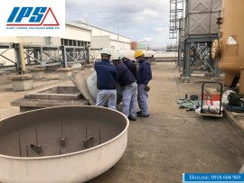 IPS – ĐỒNG HÀNH CÙNG DOANH NGHIỆP NHẬT TRONG BẢO DƯỠNG QUẠT CÔNG NGHIỆP.