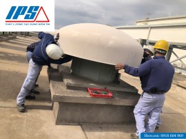  KHẮC PHỤC NHANH SỰ CỐ QUẠT THÔNG GIÓ TẠI XƯỞNG SẢN XUẤT – GIẢI PHÁP CẤP TỐC TỪ IPS.