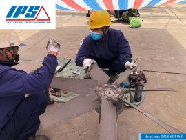 IPS  KIỂM TRA, KHẮC PHỤC TRIỆT ĐỂ LỖI QUẠT CÔNG NGHIỆP. 