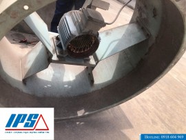 GIẢI PHÁP SỬA CHỮA MOTOR QUẠT CÔNG NGHIỆP BỊ CHÁY CUỘN DÂY TẠI KCN AN DƯƠNG – HẢI PHÒNG.