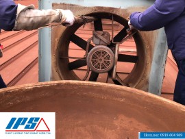 IPS CUNG CẤP DỊCH VỤ SỬA CHỮA QUẠT HÚT  TẠI KCN TRÀNG DUỆ HẢI PHÒNG.