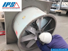 IPS – ĐỒNG HÀNH CÙNG CÁC KHU CÔNG NGHIỆP MIỀN BẮC TRONG SỬA CHỮA QUẠT CÔNG NGHIỆP.