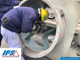 QUẠT CÔNG NGHIỆP BỊ NÓNG MOTOR – CÁCH SỬA CHỮA TẠI CHỖ.