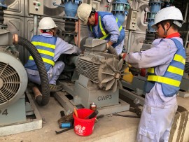 SỬA CHỮA MÁY BƠM ĐẠT ĐỘ CHÍNH XÁC CAO THEO TIÊU CHUẨN NHẬT.