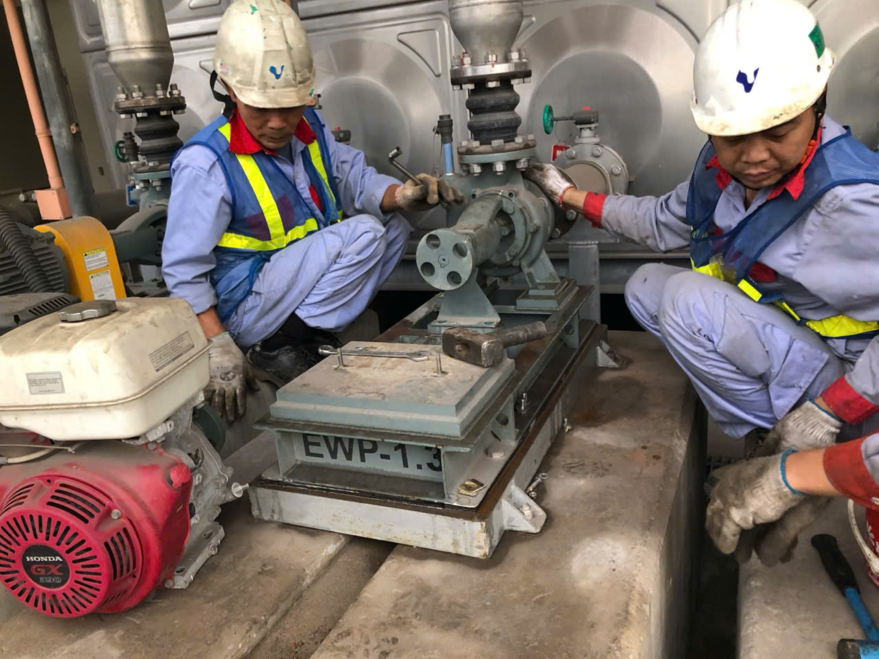 IPS – KIỂM TRA MÁY BƠM CHO NHÀ MÁY NHẬT TẠI ĐỒNG NAI – CHÍNH XÁC & MINH BẠCH.