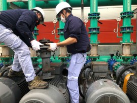 QUY TRÌNH BẢO TRÌ MÁY BƠM CÔNG NGHIỆP CHO KHU CÁC CÔNG NGHIỆP LỚN.