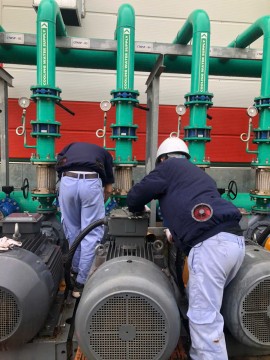 BẢO TRÌ MÁY BƠM ĐỊNH KỲ CHO TOÀN BỘ NHÀ MÁY TRONG KCN.