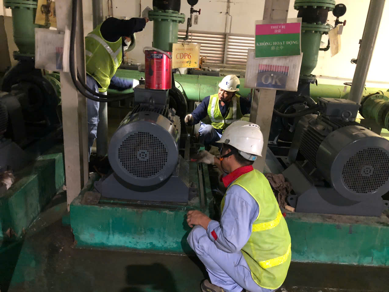 KIỂM TRA MÁY BƠM CÔNG NGHIỆP – PHÁT HIỆN HỎNG HÓC SỚM, TRÁNH SỰ CỐ.