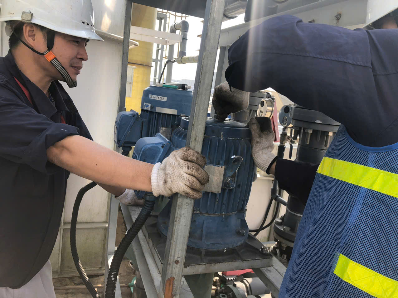 KIỂM TRA MÁY BƠM CÔNG NGHIỆP IPS. 