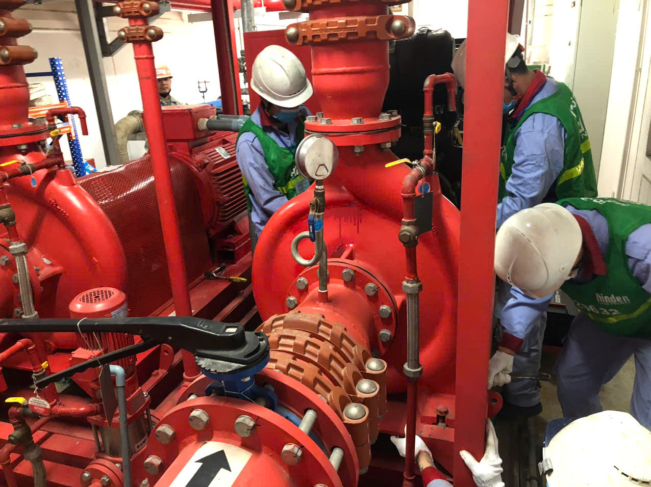 IPS KIỂM TRA MÁY BƠM TẠI CÁC KHU CÔNG NGHIỆP MIỀN NAM VÀ MIỀN BẮC.