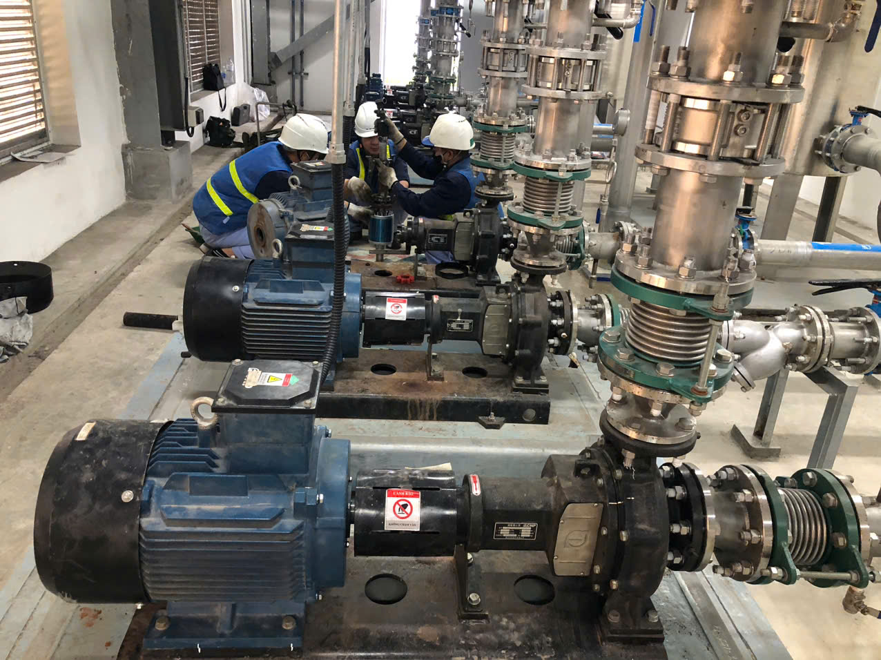 DỊCH VỤ SỬA CHỮA MÁY BƠM EBARA RÒ RỈ TẠI IPS.