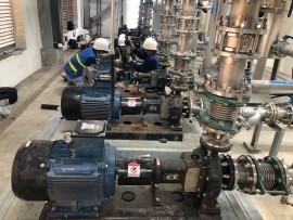 QUY TRÌNH KIỂM TRA VÀ THAY PHỚT MÁY BƠM EBARA TẠI IPS.