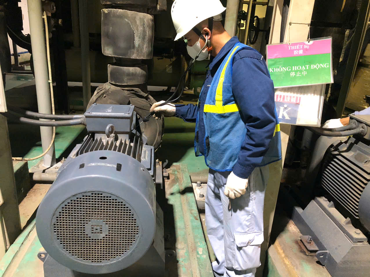 KHẮC PHỤC SỰ CỐ MÁY BƠM QUÁ NHIỆT CHO CÁC KHU CÔNG NGHIỆP.