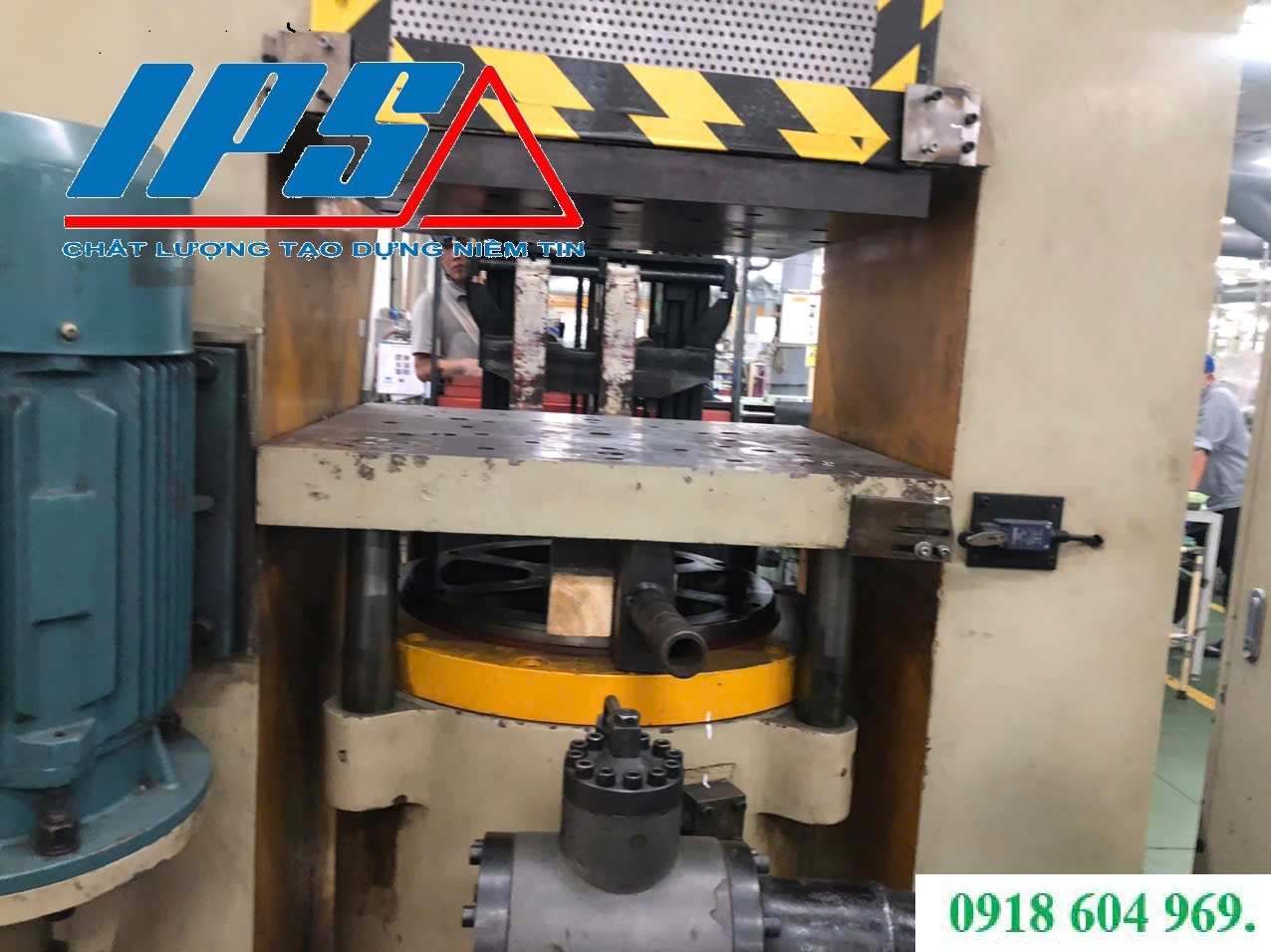 NÂNG CAO TUỔI THỌ MÁY ÉP THỦY LỰC VỚI GIẢI PHÁP TỪ IPS.