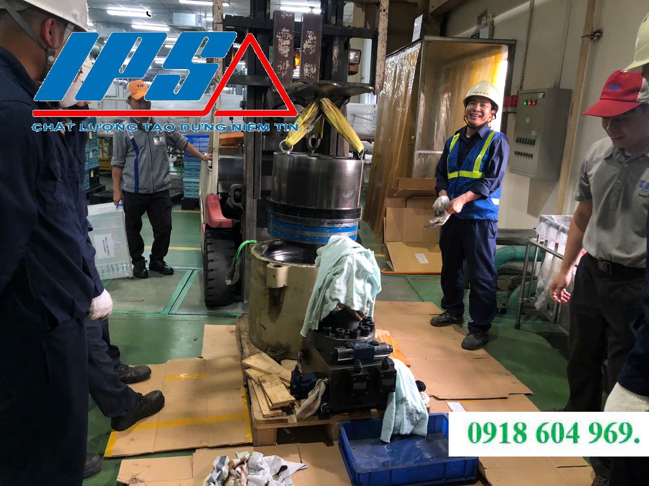 DỊCH VỤ CÔNG TY IPS TRONG VIỆC KÉO DÀI TUỔI THỌ MÁY ÉP THỦY LỰC.