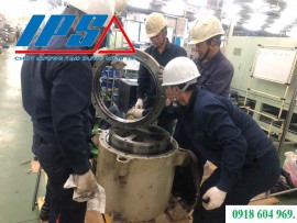 IPS – CHUYÊN GIA SỬA CHỮA MÁY ÉP THỦY LỰC CHO CÔNG TY FDI NHẬT BẢN.