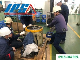IPS – GIẢI PHÁP SỬA CHỮA MÁY ÉP THỦY LỰC TIẾT KIỆM CHI PHÍ CHO NHÀ MÁY NHẬT.
