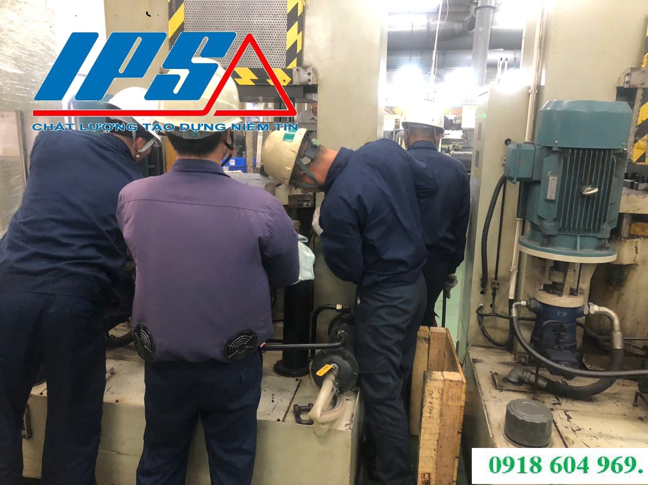 5 BƯỚC CHẨN ĐOÁN LỖI MÁY ÉP THỦY LỰC TẠI IPS.