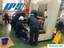 PS XỬ LÝ LỖI NHIỆT ĐỘ DẦU CAO TRÊN MÁY ÉP THỦY LỰC.