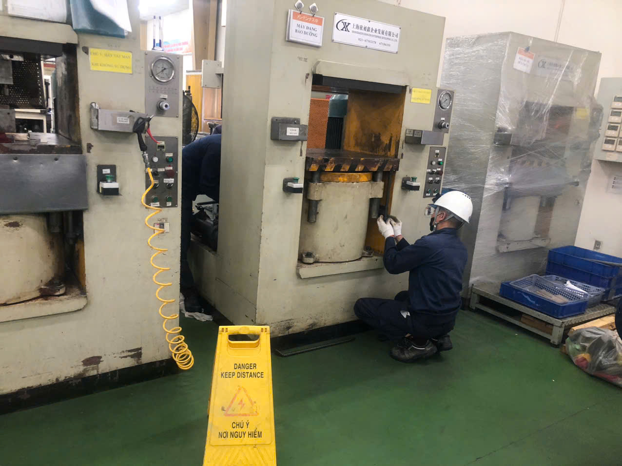 DỊCH VỤ BẢO TRÌ TRỌN GÓI MÁY ÉP THỦY LỰC TẠI IPS.