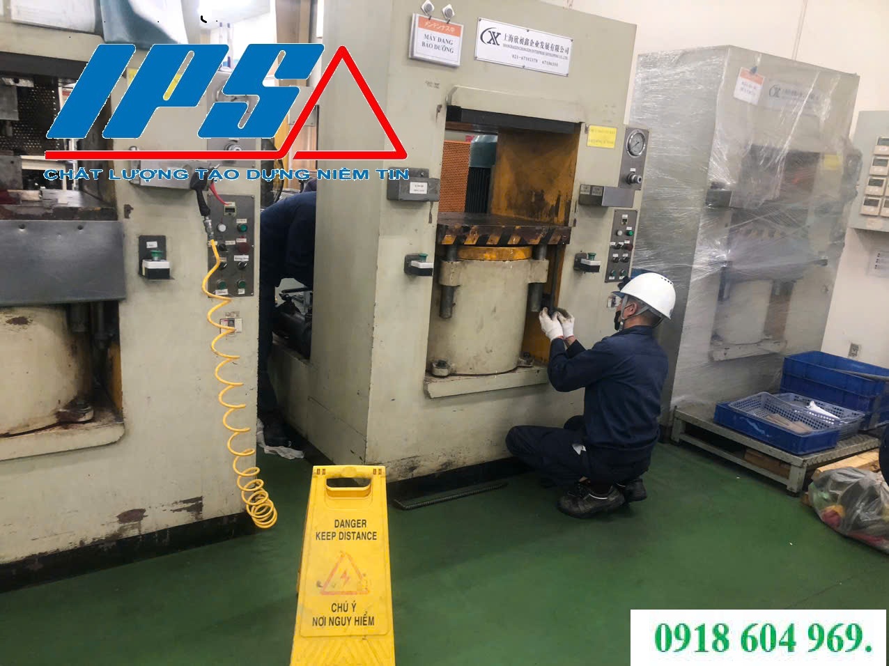 IPS KIỂM TRA LỖI MÁY ÉP THỦY LỰC NHANH VÀ CHÍNH XÁC.