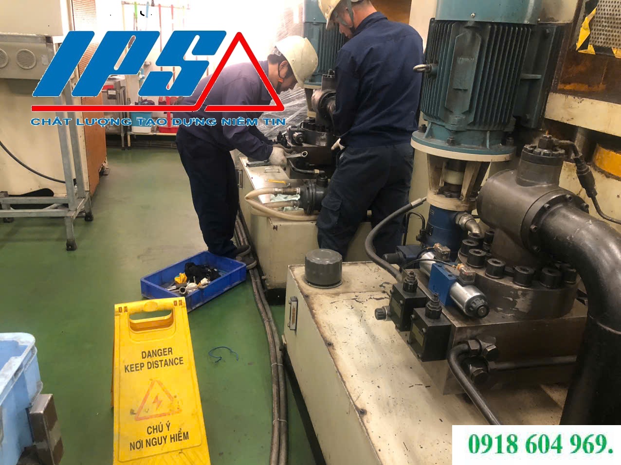MÁY ÉP THỦY LỰC BỊ NÓNG – GIẢI PHÁP ĐẾN TỪ IPS.