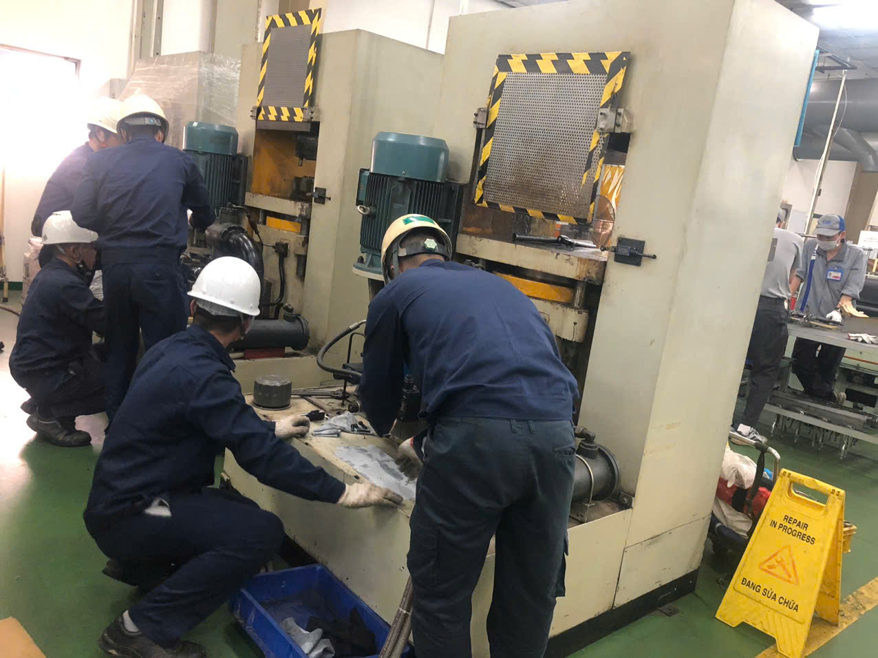 IPS TƯ VẤN BẢO TRÌ TỐI ƯU MÁY ÉP THỦY LỰC.