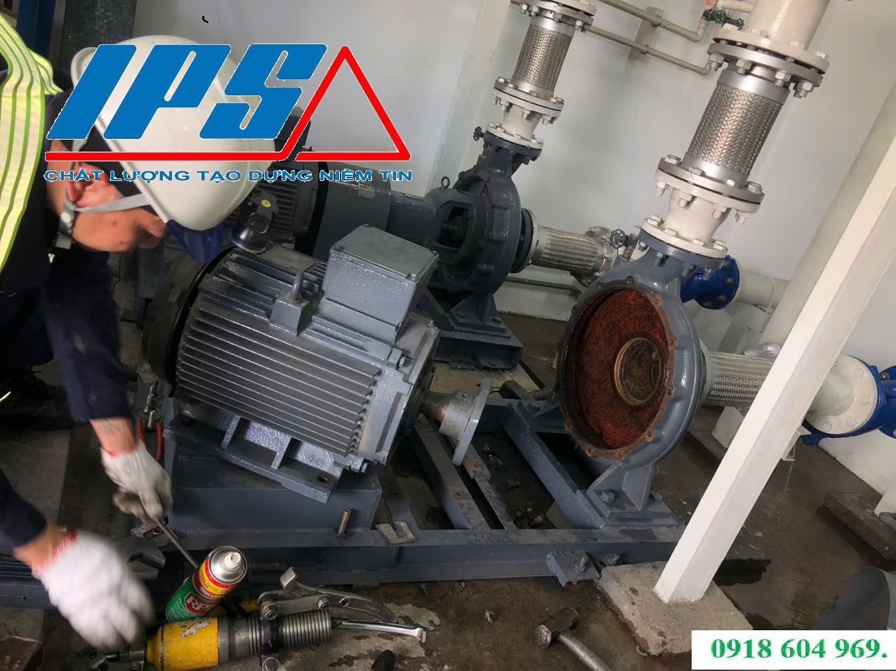 KIỂM TRA VÀ CHẨN ĐOÁN ĐỘNG CƠ ĐIỆN MÁY BƠM CÔNG NGHIỆP.